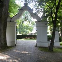 Park w Lusławicach - Małopolska