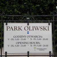 Park Oliwski - Gdańsk