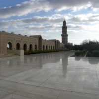 Ogród meczetu Sultan Qaboos - Muscat - Oman